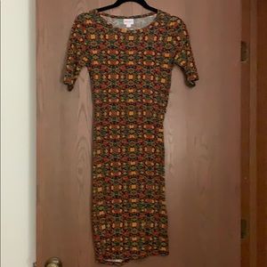 Lularoe Julia Floral Dress